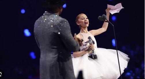 Ariana Grande wins top MTV Video Music Award