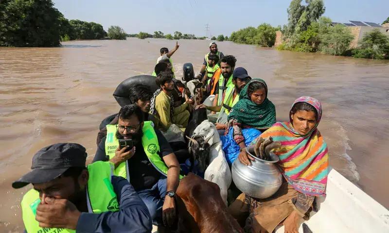 پنجاب میں حالیہ سیلاب سے76 افراد ہلاک،
42 لاکھ سے زائد  افراد متاثر