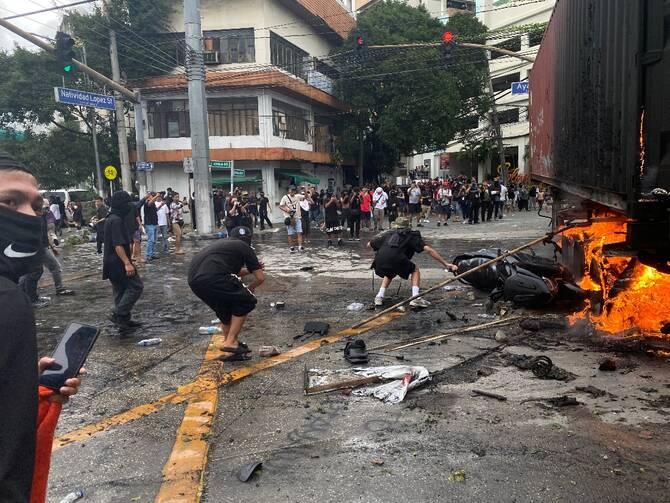 Over 200 arrested in Manila anti-corruption protests