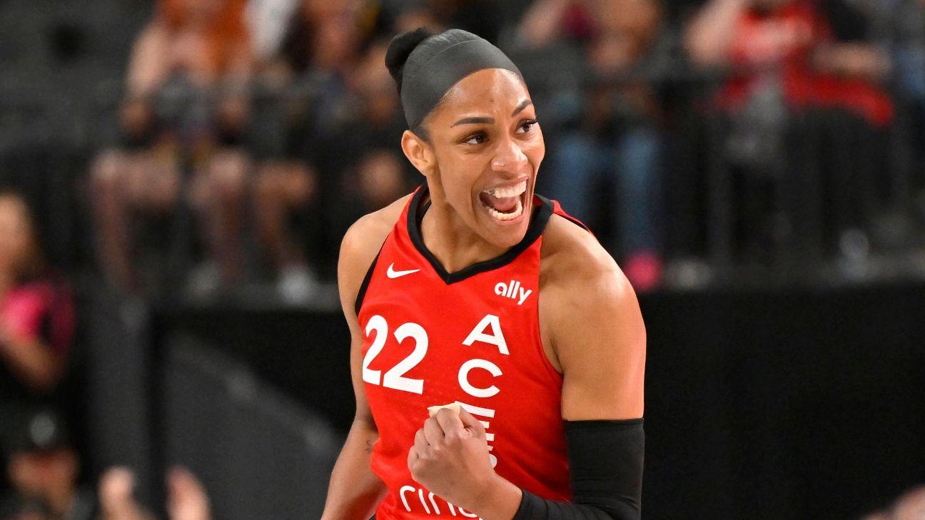 Ranking Aces star A'ja Wilson's four WNBA MVP seasons