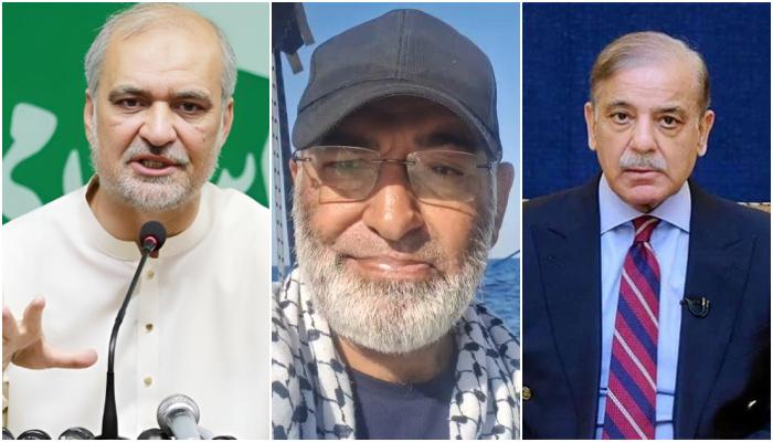 وزیراعظم کا حافظ نعیم سے رابطہ، صمود فلوٹیلا کے پاکستانیوں کی واپسی کی یقین دہانی