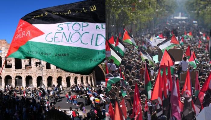 غزہ میں اسرائیلی مظالم کے خلاف برطانیہ، فرانس، اسپین اور بنگلادیش سمیت کئی ملکوں میں احتجاج
