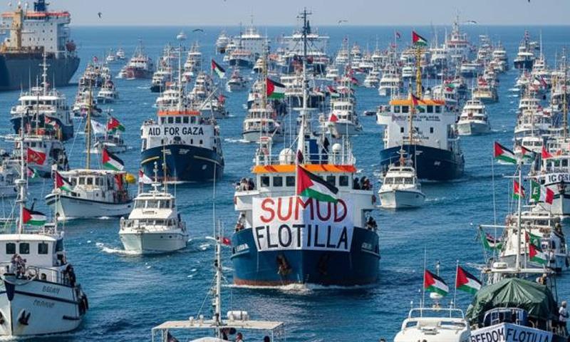 اسرائیل نےغزہ امداد لیجانے والے صمود فلوٹیلا کے 171 ارکان کو یونان اور سلوواکیہ ڈی پورٹ کردیا