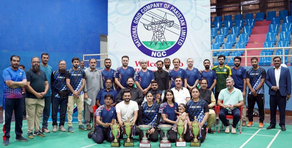 National Grid Company wins 50th WAPDA inter-unit badminton competition