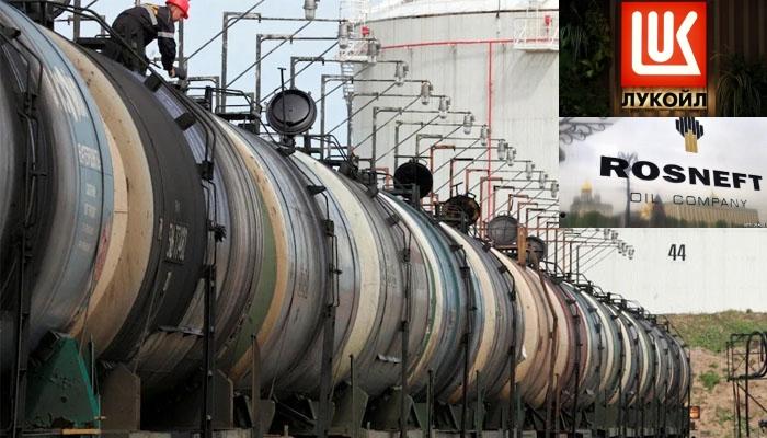 جنگ بندی کیلئے دباؤ،امریکا نے روس کی دو بڑی آئل کمپنیوں پر پابندی عائد کر دی