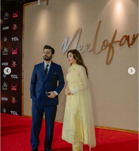 فواد  اور ماہرہ خان کی رومانوی فلم ’’نیلوفر‘‘  کے  میوزک لانچنگ کی تقریب