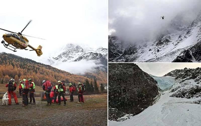 اٹلی میں برفانی تودہ گرنے سے 5 جرمن کوہ پیما جاں بحق