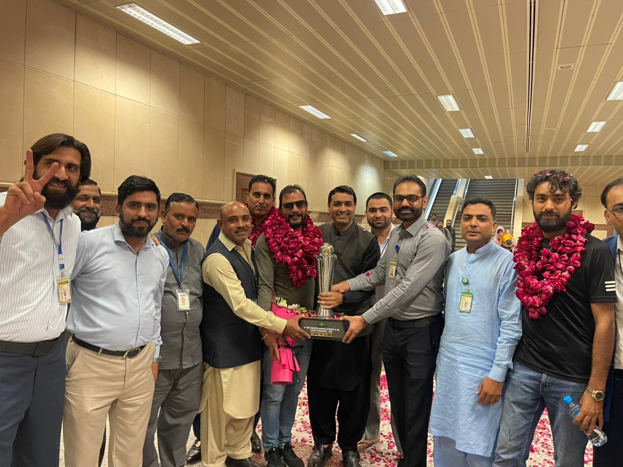  سول ایوی ایشن اتھارٹی کے زیر اہتمام انٹرا ائیرپورٹ کرکٹ ٹورنامنٹ،لاہور کی ٹیم چیمپئن قرار