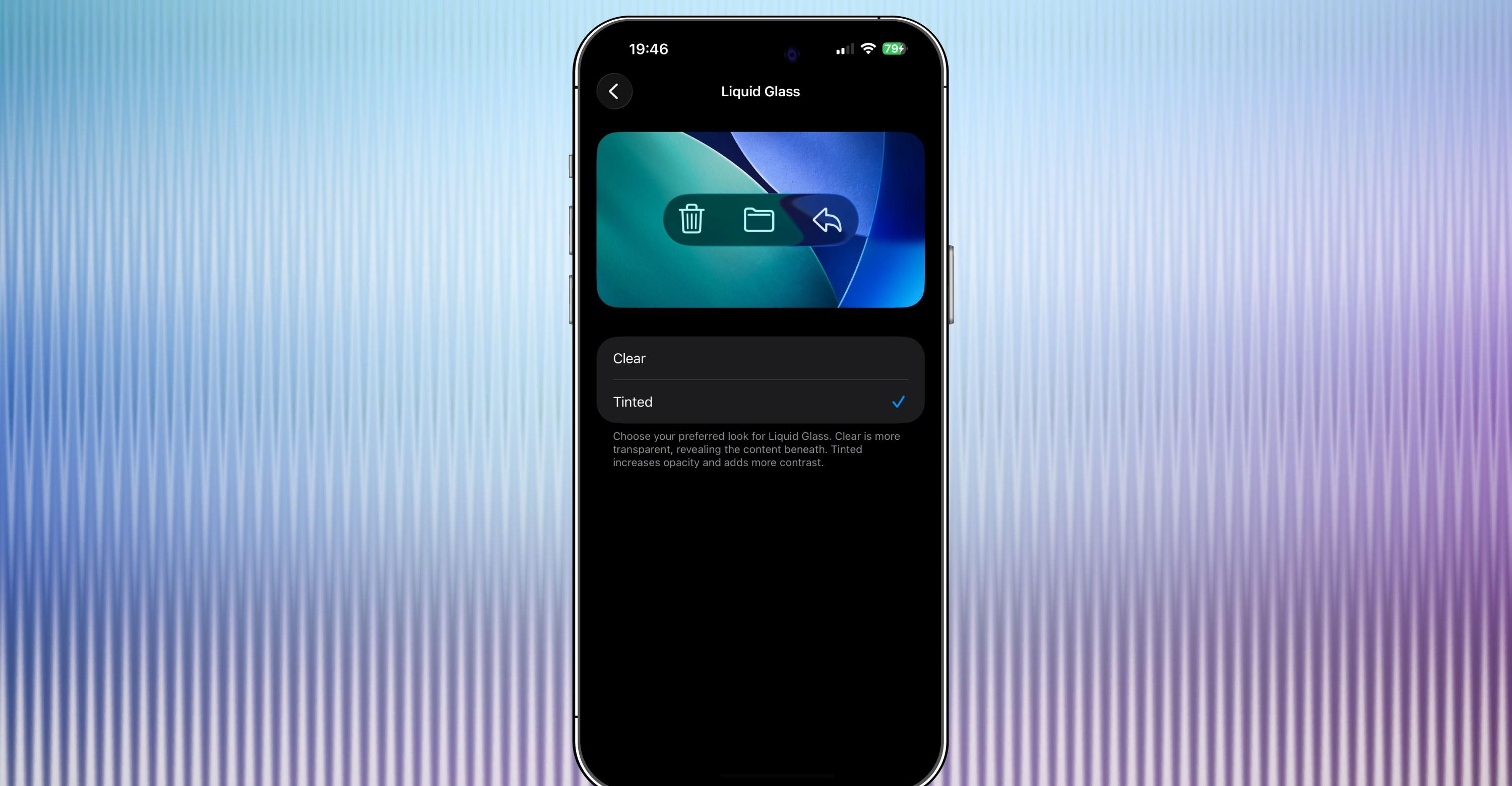 iOS 26.1 lets you tweak Liquid Glass, and it’s out now