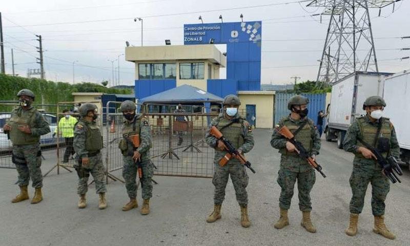 جنوبی امریکا کے ملک ایکواڈورکی جیل میں ہونے والے ہنگاموں سے 31 افراد ہلاک
