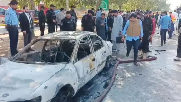 اسلام آباد کچہری خودکش دھماکے  کا سہولت کار اور ہینڈلر گرفتار