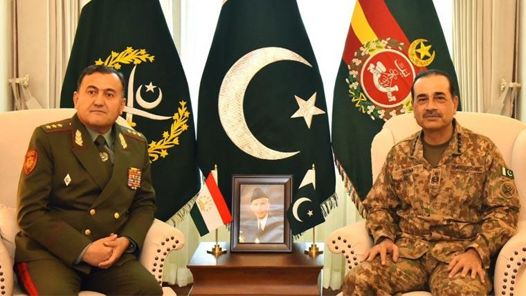 فیلڈ مارشل عاصم منیر سے تاجکستان کے وزیر دفاع کی ملاقات،دو طرفہ دفاعی تعاون پر تفصیلی گفتگو