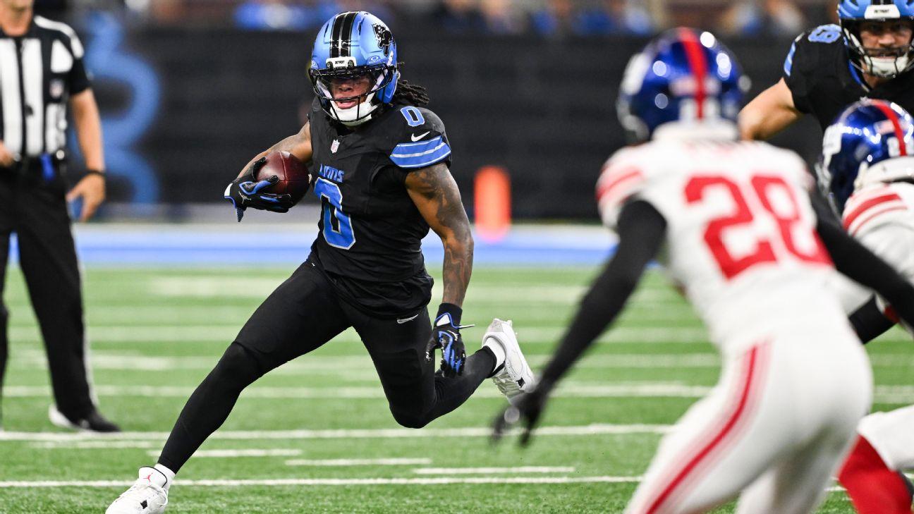 Week 12 winners and losers: Gibbs notches highest score of season, Taylor goes quiet