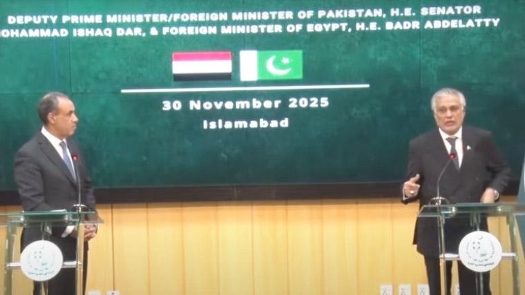 Pakistan, Egypt vow to deepen cooperation in various sectors, including defense