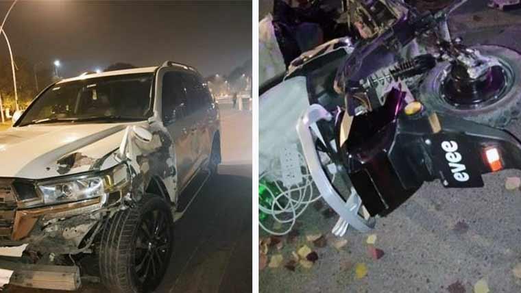 اسلام آباڈ سکوٹی حادثہ:جج کے بیٹے کی گاڑی سے جاں بحق 2 لڑکیوں کے خاندانوں نے ملزم کو معاف کردیا