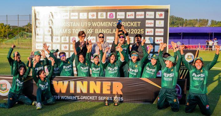 Pakistan win Under-19 Women T20 series