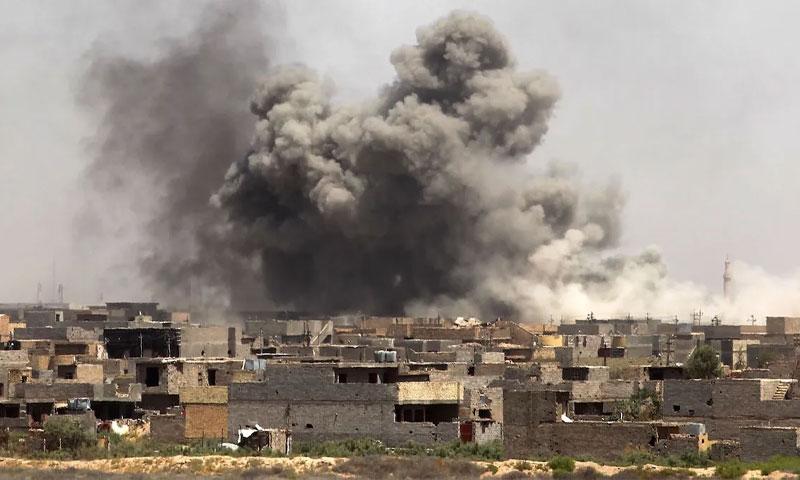 فوجیوں کی ہلاکت کا معاملہ :امریکا کا شام میں فضائی حملہ،داعش کے 70 سے زائد ٹھکانے تباہ