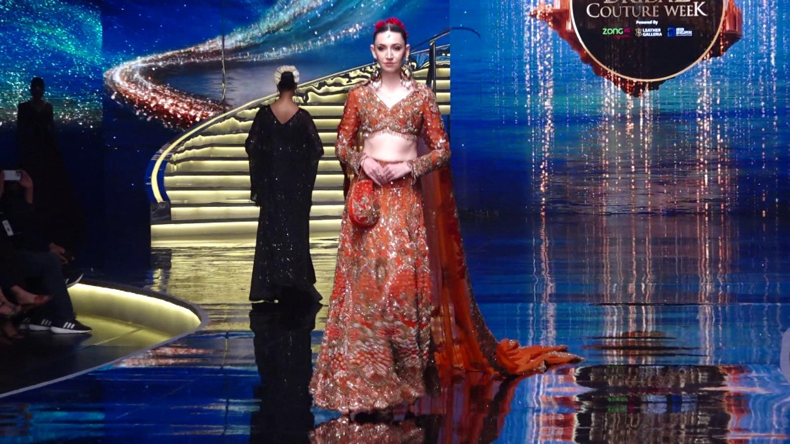 حسین چہرے، مورنی جیسی چال لاہور میں رنگا رنگ برائیڈل فیشن ویک کا آغاز