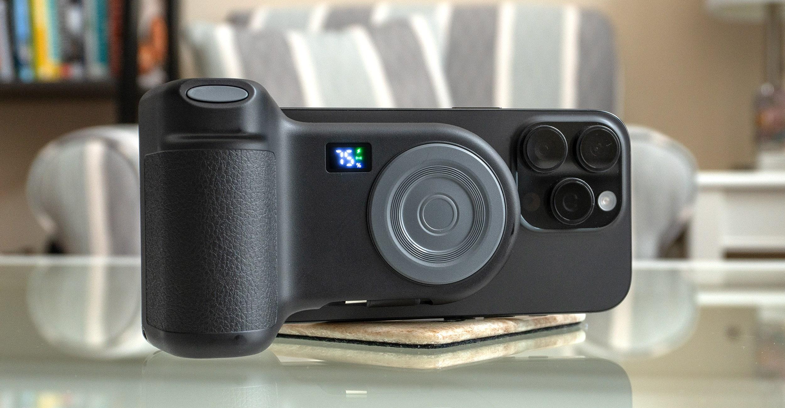 Belkin’s camera grip power bank is a few upgrades away from being a must-have