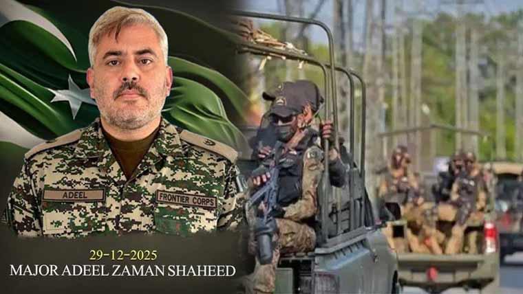 باجوڑ : سیکیورٹی فورسز کے آپریشن میں 5 خوارج جہنم، فائرنگ کے تبادلے میں میجر عدیل شہید