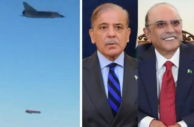 صدر مملکت اور وزیراعظم کی تیمور ویپن سسٹم کے کامیاب تجربے پر قوم کو مبارکباد