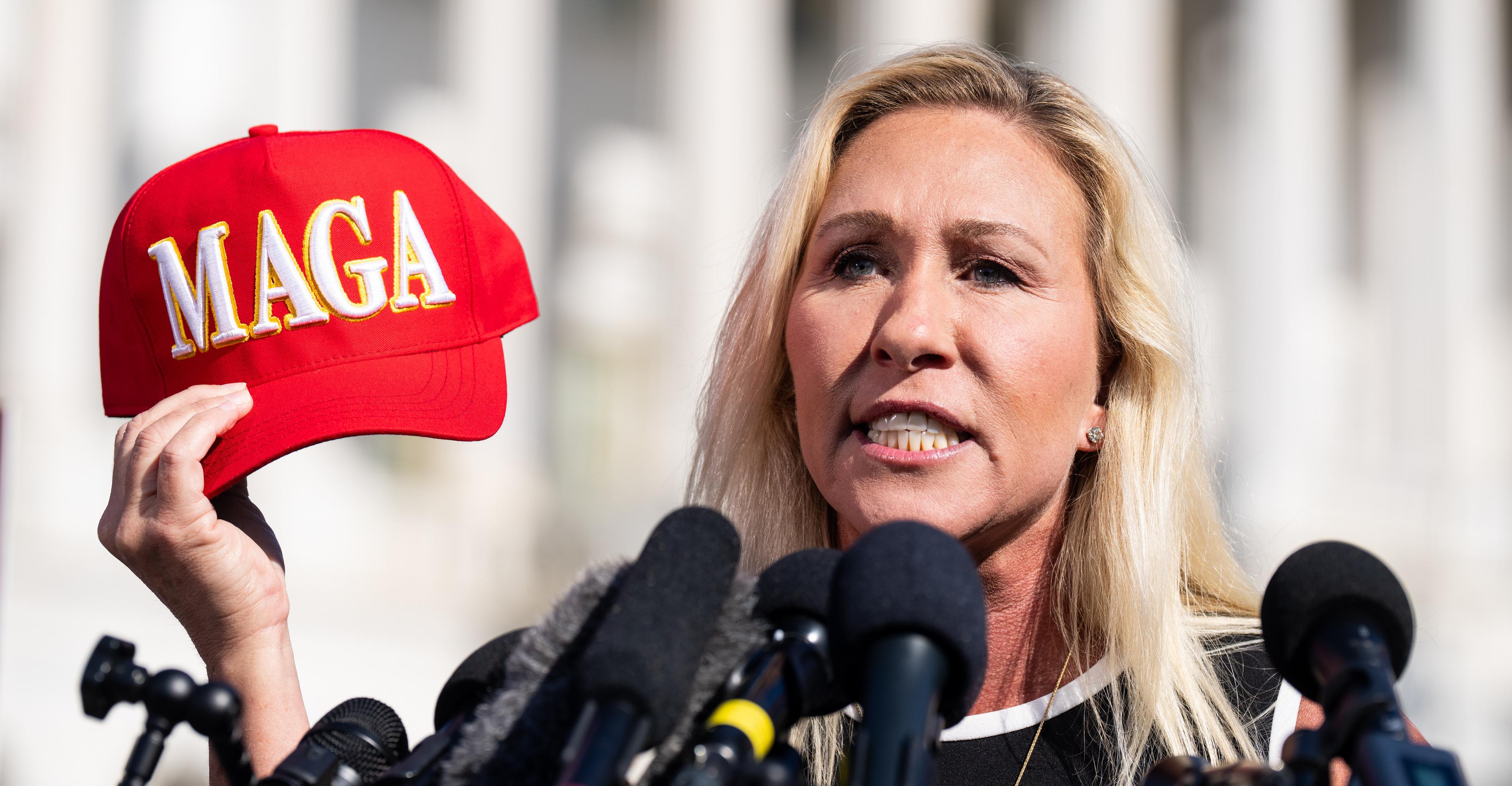 Marjorie Taylor Greene’s requiem for MAGA