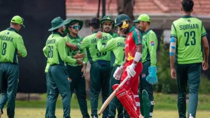 Pakistan U-19 beat Zimbabwe by 9 wickets to win Tri-Nation series