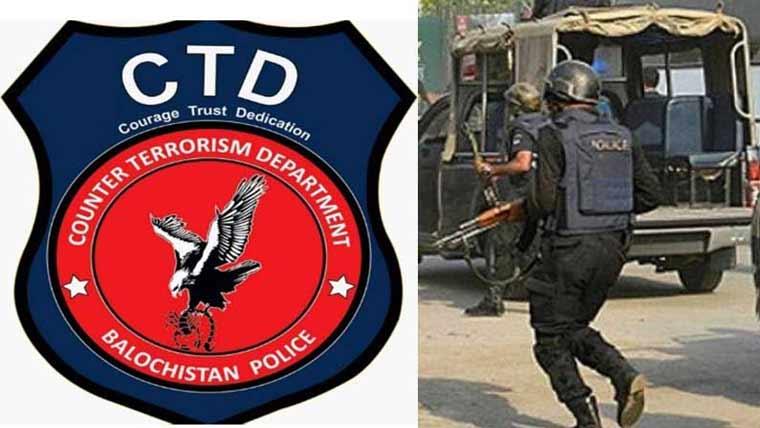 کراچی میں سی ٹی ڈی کی بڑی کارروائی ،کالعدم تنظیم سے تعلق رکھنے والے 4 دہشت گرد گرفتار