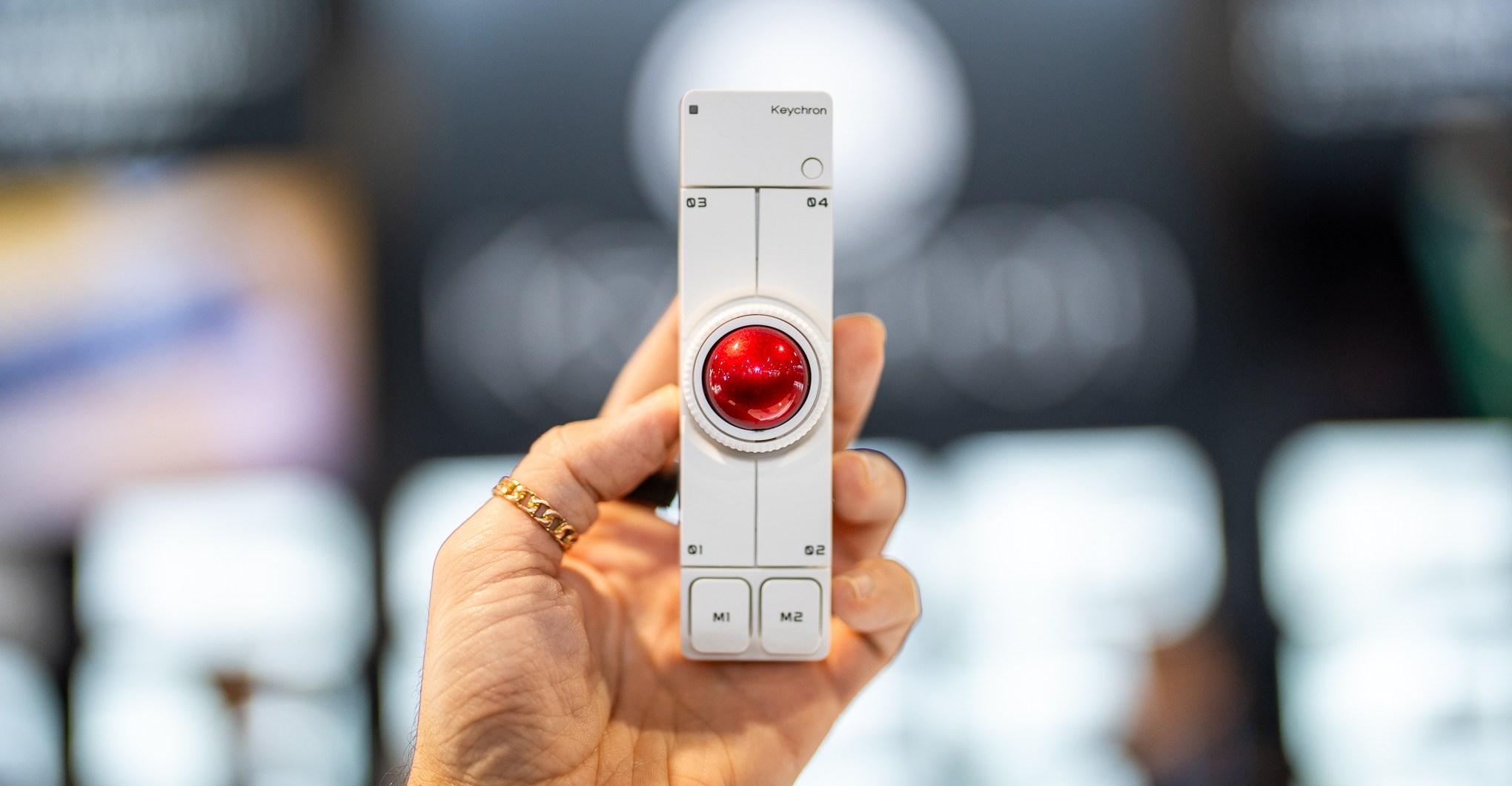 I’ve never used a trackball, but Keychron’s Nape Pro looks like the perfect one