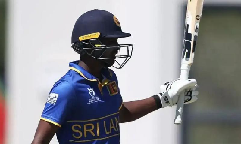 سری لنکن بلے باز نے انڈر 19ورلڈ کپ کی تاریخ میں نیا ریکارڈ قائم کر دیا