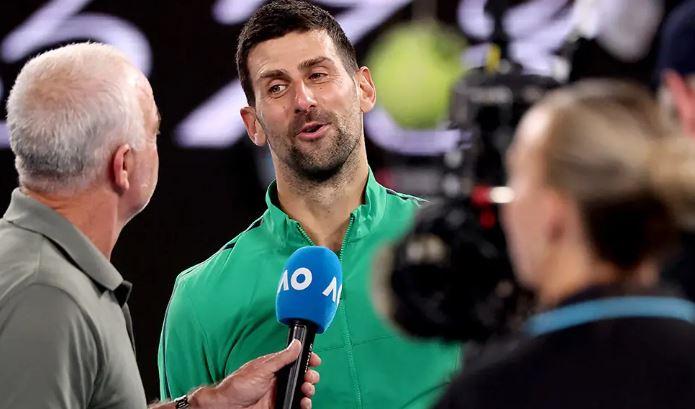 Djokovic reaches 100th Australian Open match win in hunt for 25th Grand Slam