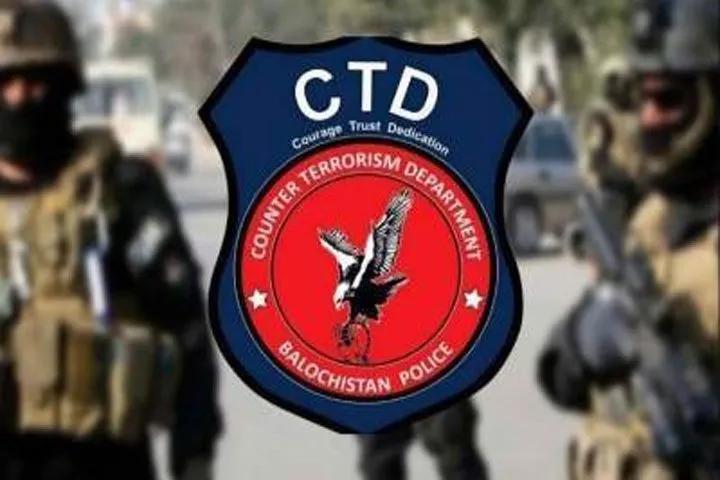 سی ٹی ڈی کی کوئٹہ میں کامیاب کارروائی، کالعدم بی ایل اے کے 5 دہشتگرد جہنم واصل