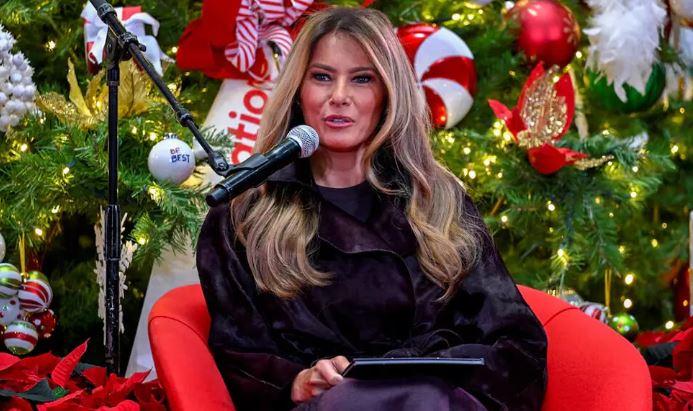 First lady Melania Trump previews new film at private White House screening