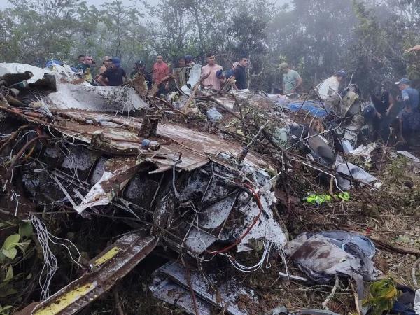 کولمبیا میں مسافر طیارہ گر کر تباہ ہوگیا،سوار تمام افراد جاں بحق
