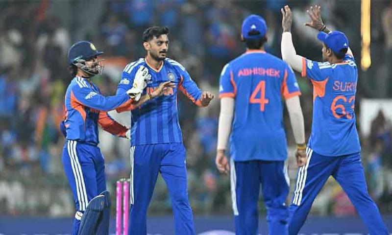 High voltage clash: India defeat pakistan by 61 Runs, qualify for Super Eight