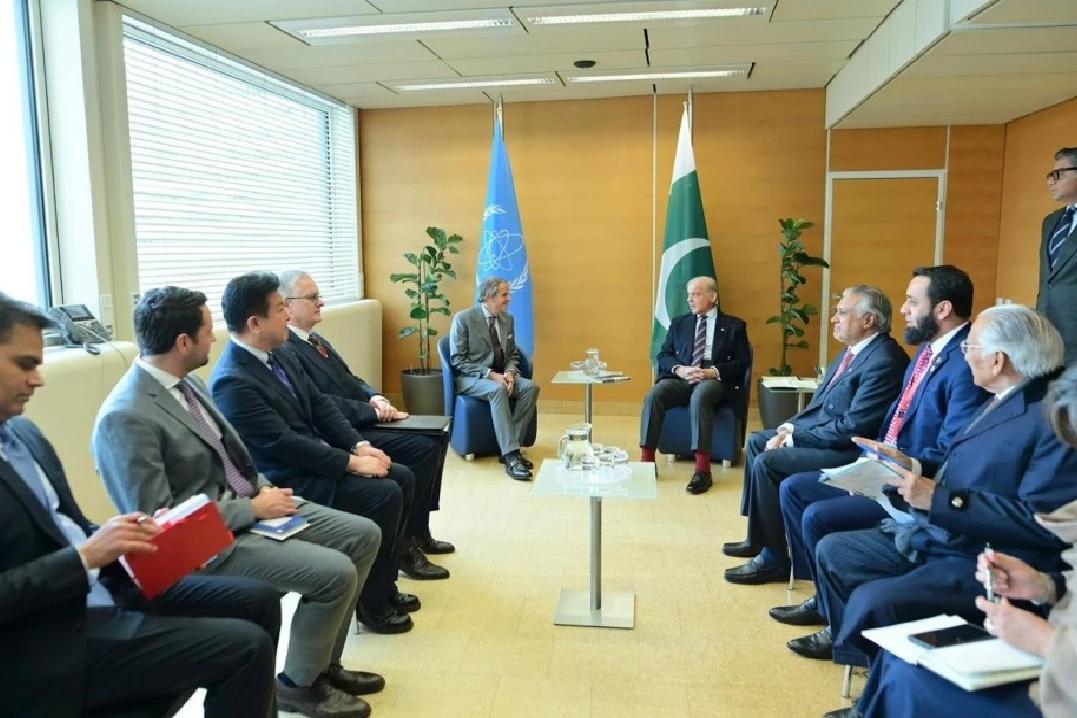 وزیراعظم کی جوہری ٹیکنالوجی کے ذمہ دارانہ استعمال اور فروغ میں عالمی توانائی ایجنسی کے کردار کے لیے پاکستان کی حمایت کا اعادہ