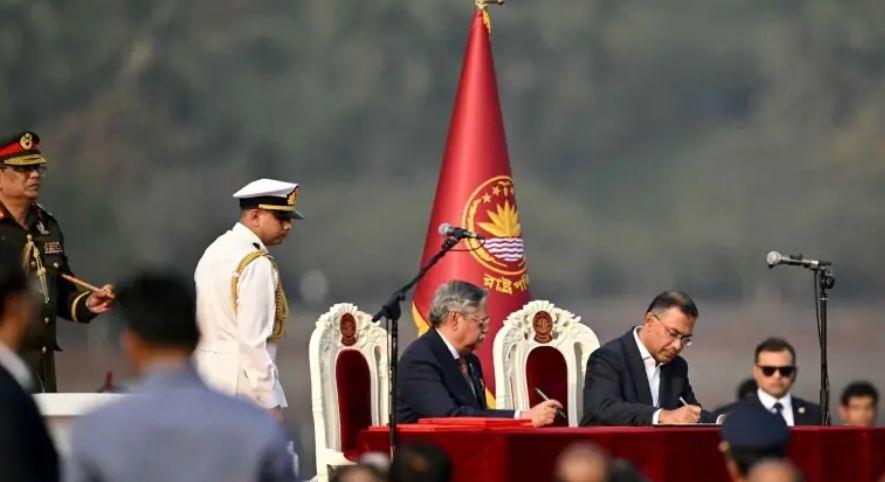 Tarique Rahman sworn in as Bangladesh’s PM after landslide election victory