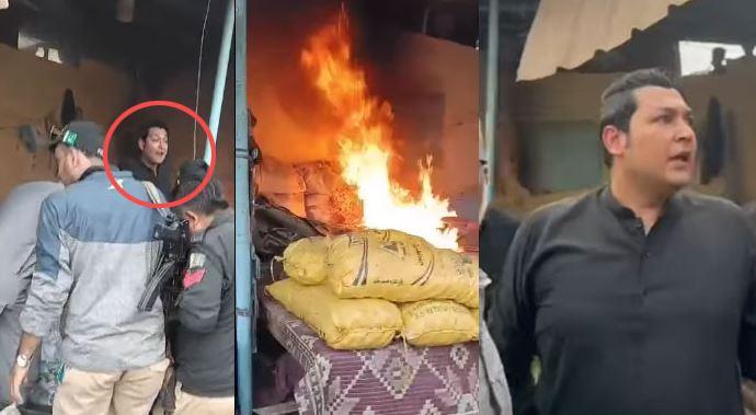 Karachi AC survives petrol bomb assault in Lea Market