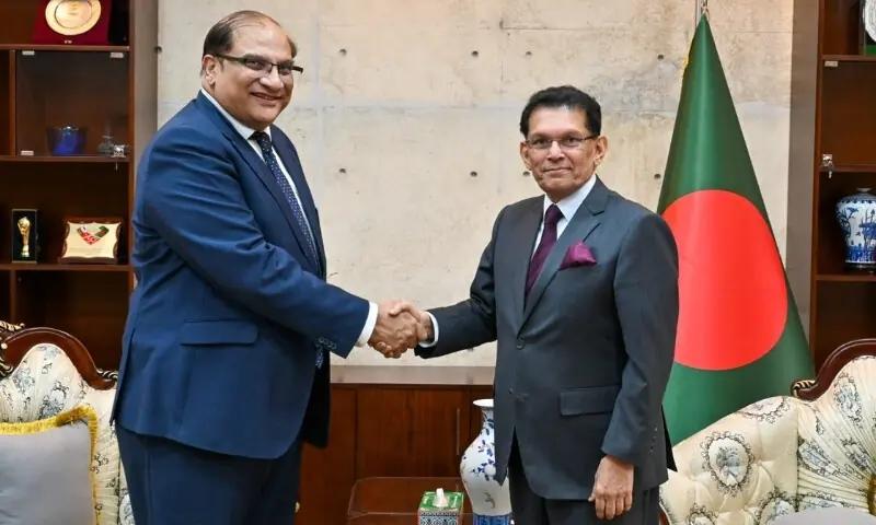  پاکستانی ہائی کمشنر کی بنگلا دیشی وزیرِ خارجہ سے ملاقات،تعلیم،تجارت،اور دیگر امور پر تبادلہ خیال