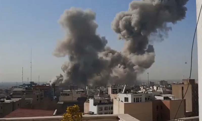 جنگ کا 8 واں روز: امریکا اور اسرائیل کےفضائی حملے جاری، ایران کی بھرپور جوابی کارروائی