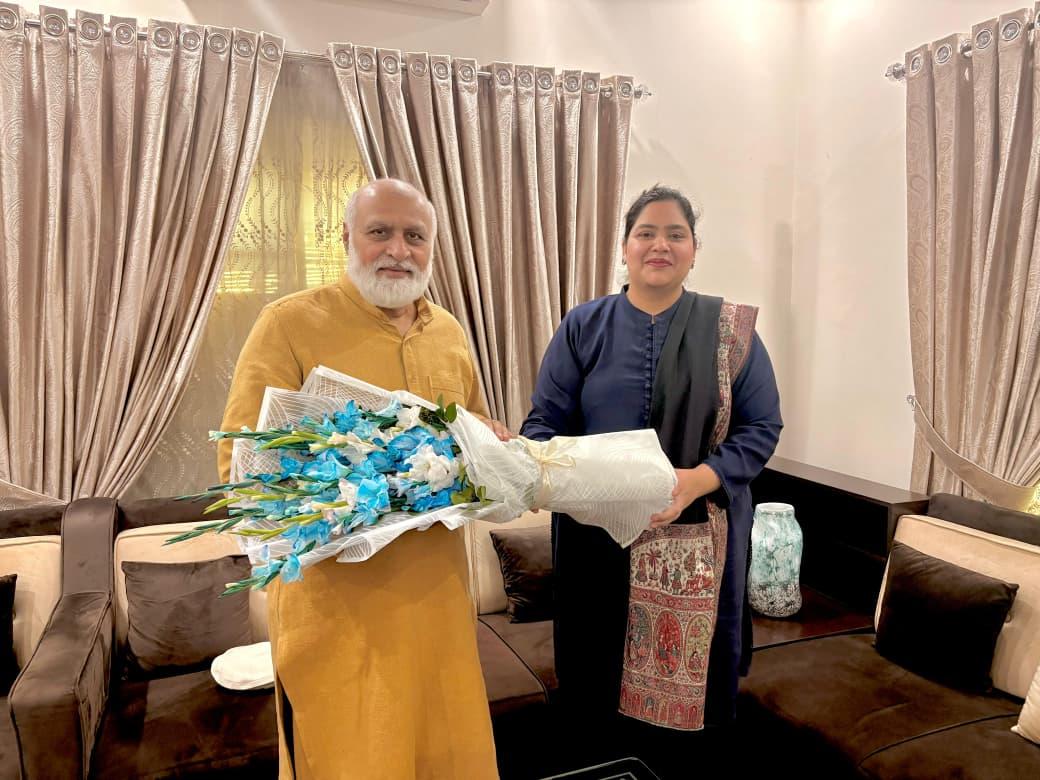 Prof. Dr. Lubna Zaheer meets HEC Chairman Dr. Niaz Ahmed  to discuss media education initiatives