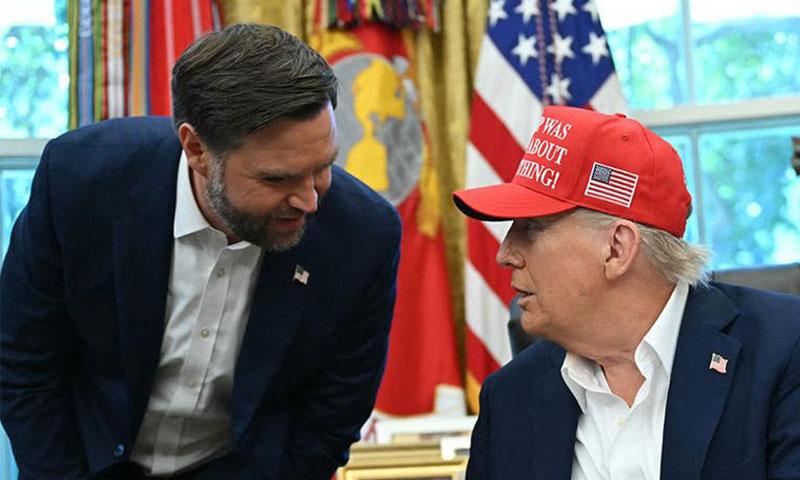 صدر ٹرمپ کی جے ڈی وینس کو ایران جنگ سے نکلنے کا تلاش کرنے کی ہدایات