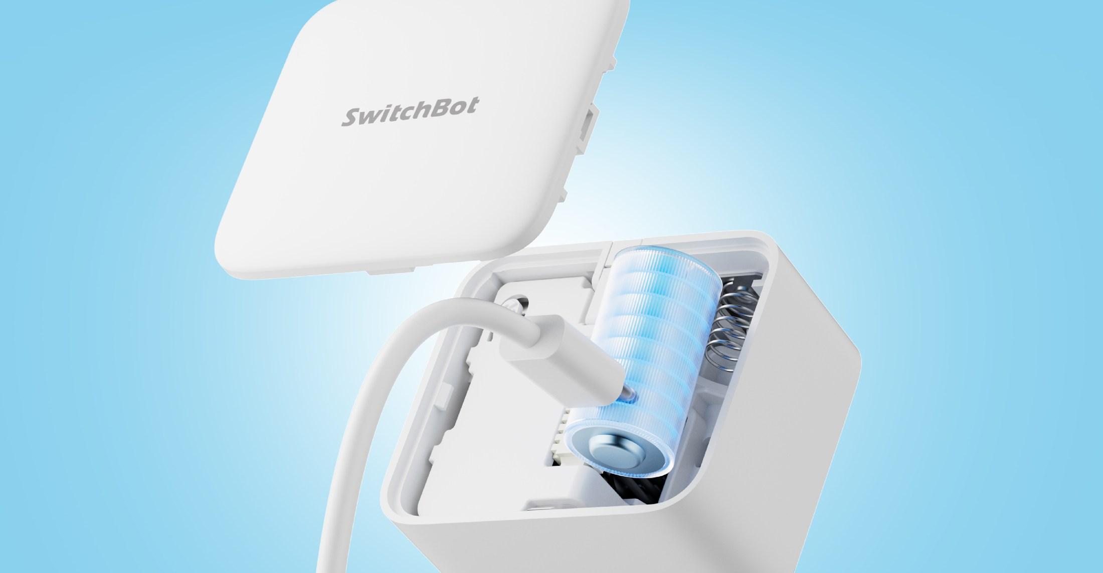 SwitchBot’s button-pressing robot is now available with a rechargeable battery