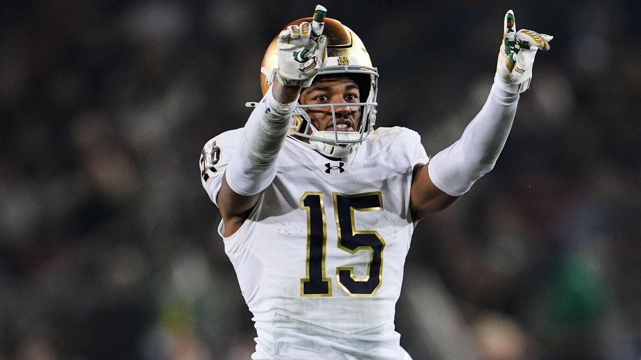 CB Moore: Irish on 'revenge tour' after CFP snub