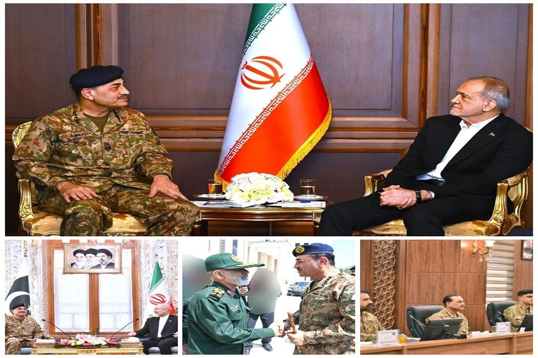 فیلڈ مارشل عاصم منیر اوروزیر داخلہ محسن نقوی کا  تین دورہ ایران مکمل،ایرانی قیادت سے اہم ملاقاتیں