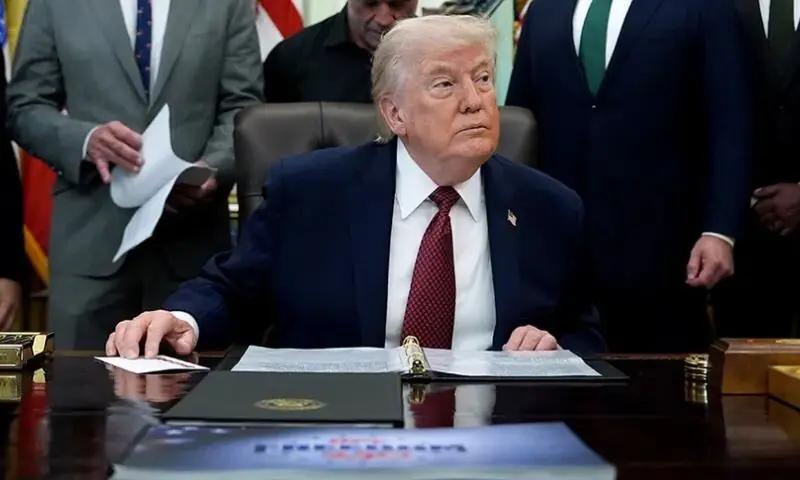  ایران آبنائے ہرمز کو دوبارہ بند کرنا چاہتا ہے لیکن اب وہ ہمیں بلیک میل نہیں کرسکتا ،ٹرمپ