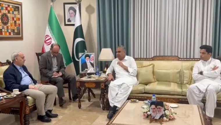 محسن نقوی کی ایرانی سفیررضا مقدم سے ملاقات،مذاکرات اور کشیدگی میں کمی کیلئے سفارتی حل پرزور