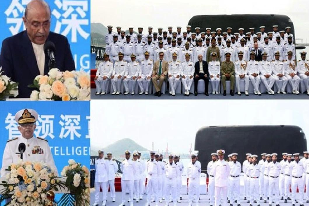 سانیہ : پاک بحریہ کی پہلی ہنگور کلاس آبدوز کی کمیشننگ کی تقریب،صدرزرداری کی بطور مہمانِ خصوصی شرکت