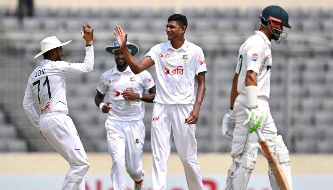 Bangladesh beat Pakistan by 104 runs in Dhaka Test match