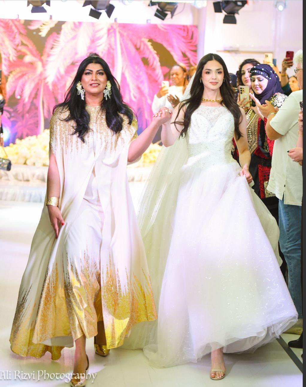 Internationally acclaimed fashion designer and stylist Amna Inam arrives in Pakistan